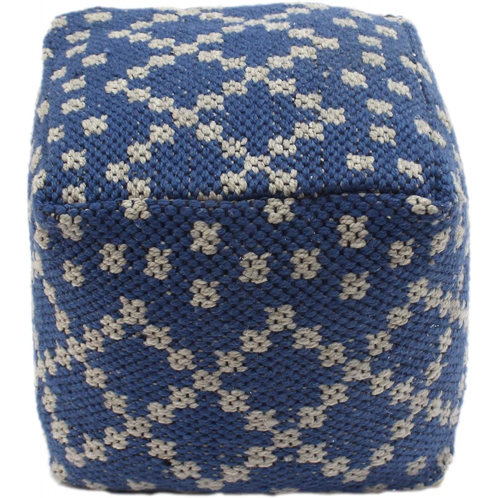 Christopher Knight Home Blessberg Indoor Handcrafted Boho Cube Pouf by