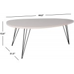 Safavieh Home Collection Wynton Taupe and Black Coffee Table
