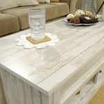 Sauder Dakota Pass Lift-top Coffee Table White Plank finish