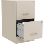 Lorell SOHO 22" 2- Drawer File Cabinet