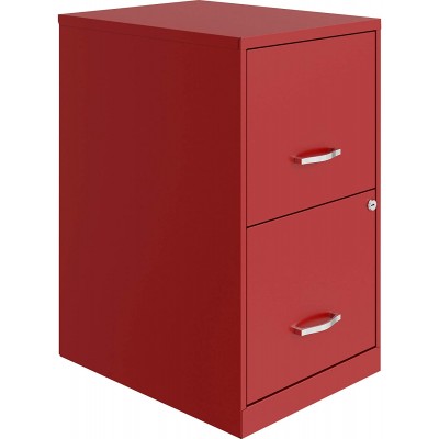 Lorell SOHO Lateral File 45 cm Red