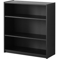 Mainstays 3-Shelf Bookcase Multiple Colors Black