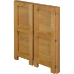 Regency Flip Flop Bookcase 28 x 22-inches Medium Oak
