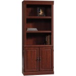 Sauder Heritage Hill Library With Doors Classic Cherry finish