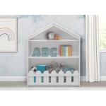 Serta Happy Home Storage Bookcase Ideal for Books Decor Homeschooling & More Bianca White