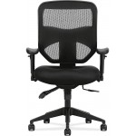 HON Prominent Mesh High-Back Task Chair with Seat Glide and Height-and Width-Adjustable Arms Asynchronous Control Black