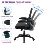 Office Chair Clearance Ergonomic Desk Chair with Adjustable Height Lumbar Support High Back Mesh Computer Chair with Flip up Armrests Task Chairs for Home Office 300lb Executive Chair
