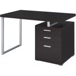 COASTER Home Furniture Brennan 3-Drawer Reversible set up Office Desk | Capuccino