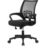 Yaheetech Home Office Furniture Sets Desk and Chair Set Simple Computer Desk and Mesh Chair Set Office Chair and Computer Desk Workstation Mesh Chair with Computer Desk