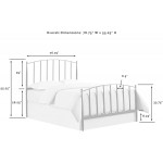 Alexis Panel Headboard and Footboard Distance Between Outer Set of pre-drilled Holes Slots Leg to Leg: 74'''' Adult Assembly Required: Yes