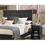 Bedford Black King Headboard and Night Stand by Home Styles