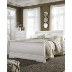 Signature Design by Ashley Anarasia Traditional Queen Sleigh Headboard ONLY White