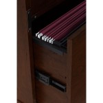 Bush Furniture kathy ireland Home Ironworks 2 Drawer Mobile File Cabinet Coastal Cherry