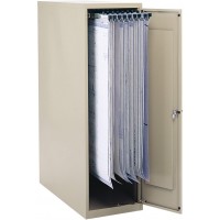 Safco Products Large Vertical Storage Cabinet for 18" 24" 30" and 36" Hanging Clamps Tropic Sand