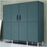 HONGYIFEI2021 Wardrobe Portable Wardrobe for Hanging Clothes,Wardrobe Storage Closet ​Bedroom Armoire with Doors Easy to Assemble 66" L X 17.7" D X 69" H Closet Systems Color : C