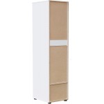 KB Designs Wardrobe Armoire Hanging Storage Closet White