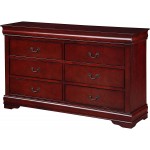 ACME Furniture Louis Philippe Dresser Cherry One Size