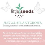Little Seeds Rowan Valley Arden 1 Drawer Grey Kids’ Nightstand