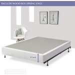 Greaton 302v-3 3-3lp Sturdy 4" Box Spring for Mattress No Assembly Required Twin 38x74
