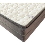 Nutan 10-Inch Pillow Top Foam Encased Medium Plush For Advanced Back Support Innerspring Mattress And 8" Traditional Wood Box Spring Foundation Set,King