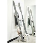 BrandtWorks 204L Weathered Gray 72" Decorative Blanket Ladder