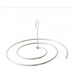 FEINIAO Newly Upgraded Space-Saving Stainless Steel Spiral Hanger Spiral Hanger Spiral Quilt Storage Hanger Quilt Blanket Hanger Indoor and Outdoor can Withstand 20KG 1 Pcs