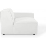 Modway Restore 3-Piece Upholstered Sectional Sofa in White