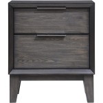 Kings Brand Furniture – Sheldon 6-Piece King Size Gray Bedroom Set. Bed Dresser Mirror Chest & 2 Nightstands
