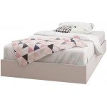 Nexera Celebri-T Twin Size Bedroom Set #400893 from White and Walnut White Walnut