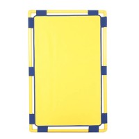 Children's Factory Rect. PlayPanel Kids Room Divider Panels Free-Standing Privacy Classroom Partitions for Daycare Homeschool Preschool Yellow Regular 30.5" x 47.5" CF900-101Y