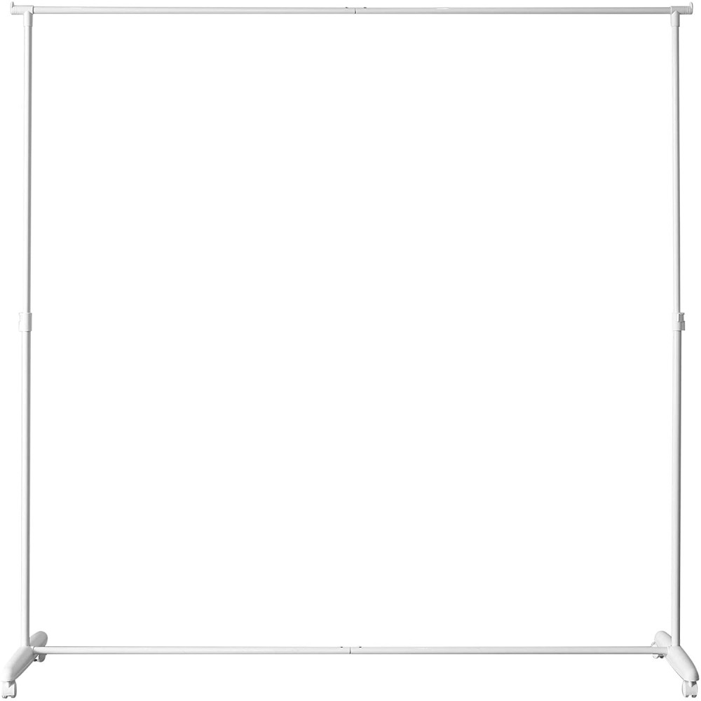 Don't Look at Me Privacy Room Divider Basics Extendable White Frame