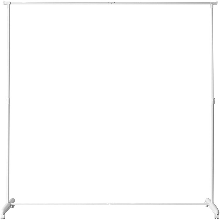 Don't Look at Me Privacy Room Divider Basics Extendable White Frame