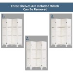 Giantex 4 Panel 5.6 Ft Tall Wood Room Divider Folding Privacy Partition Room Divider Screens w  3 Display Shelves Panel Room Dividers Privacy Screen for Home Office Restaurant Bedroom White