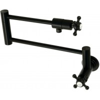 3.8 GPM 1 Hole Wall Mounted Black DF-1-SD2702 Faucets Toilets Sinks Turn Valves and Much More!