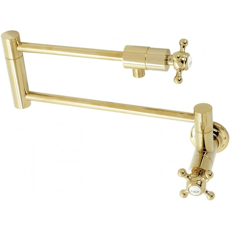 3.8 GPM 1 Hole Wall Mounted Brass DF-1-SD2716 Faucets Toilets Sinks Turn Valves and Much More!