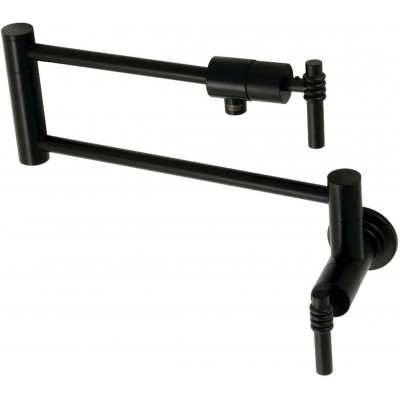 3.8 GPM 1 Hole Wall Mounted Pot Black DF-1-SD2740 Faucets Toilets Sinks Turn Valves and Much More!
