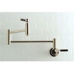 3.8 GPM 1 Hole Wall Mounted Pot Black DF-1-SD2742 Faucets Toilets Sinks Turn Valves and Much More!