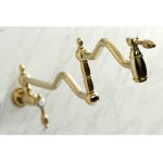 3.8 GPM 1 Hole Wall Mounted Pot Brass DF-1-SD2749 Faucets Toilets Sinks Turn Valves and Much More!