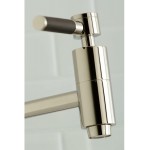 3.8 GPM 1 Hole Wall Mounted Pot Nickel DF-1-SD2788 Faucets Toilets Sinks Turn Valves and Much More!