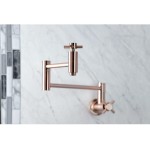 3.8 GPM 1 Hole Wall Mounted Pot Nickel DF-1-SD2791 Faucets Toilets Sinks Turn Valves and Much More!