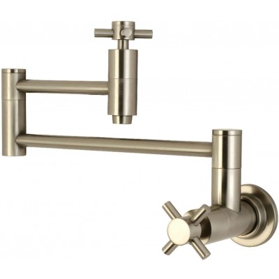 3.8 GPM 1 Hole Wall Mounted Pot Nickel DF-1-SD2791 Faucets Toilets Sinks Turn Valves and Much More!