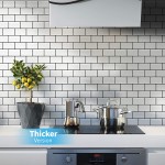 Art3d Subway Tiles Peel and Stick Backsplash 10 Tiles Thicker Design
