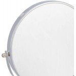 Basics Wall-Mounted Vanity Mirror 1X 5X Magnification Chrome