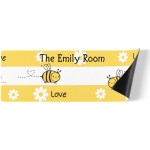 Bee Personalized Kitchen Floor Mat and Rug Custom Floor Mat Anti-Slip Rugs for Kitchen Floor Home Office Sink Laundry