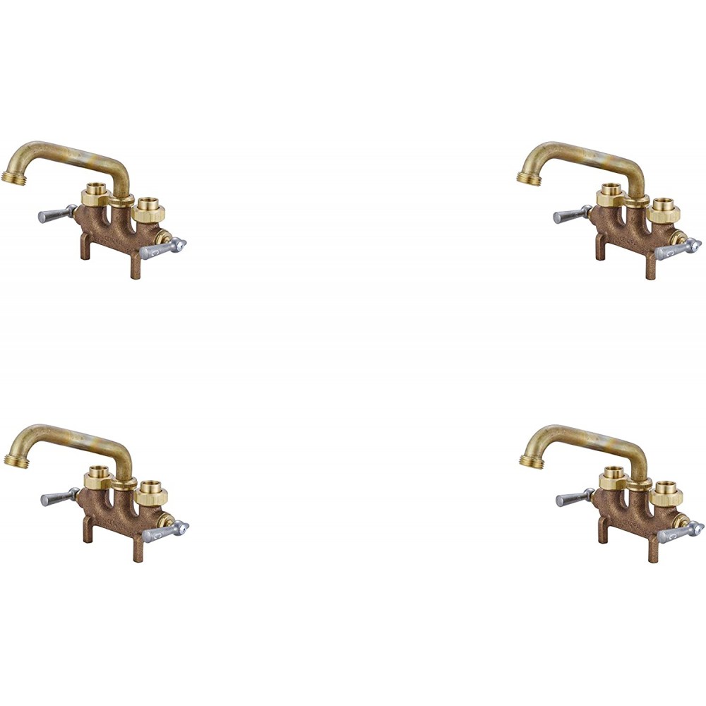 Central Brass 0465 2-Handle Laundry Faucet Pack of 4
