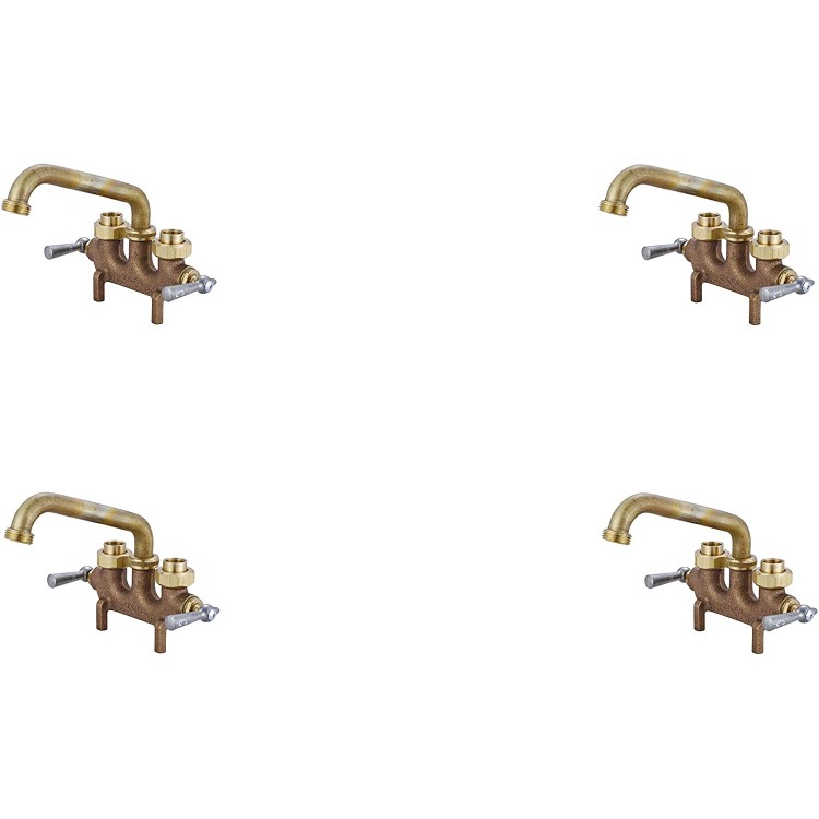 Central Brass 0465 2-Handle Laundry Faucet Pack of 4
