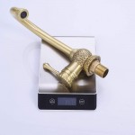 GUOCAO Tap Old Crane Oil Tank Faucet and Cold Water Faucet Carved Modern Faucet Mixer Faucet