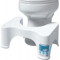 Squatty Potty The Original Bathroom Toilet Stool Height White 9 Inch Pack of 1