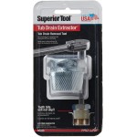 Superior Tool 05255 1.5" Tub Drain Extractor-Removes One and a Half Inch Old or Stubborn Tub Drains