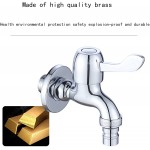 VHGDSF Thickened Explosion-Proof high Temperature Annealing Washing Machine Quick-Open Faucet mop Pool Laundry Pool Brass Single Cold Water Faucet
